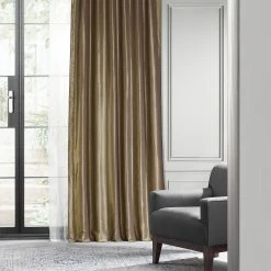 Flash Sale 🥰 Exclusive Fabrics Ex. Fabrics Faux Silk Taffeta 120-inch Blkout Curtain (1 Panel) Copper 🎉 -Exclusive Fabrics SHOP Ex. Fabrics Faux Silk Taffeta 120 inch Blkout Curtain 281 Panel29 2