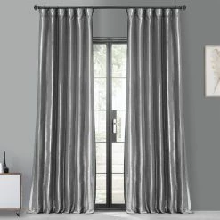 Cheap 👍 Exclusive Fabrics Ex. Fabrics Faux Silk Taffeta Solid Blkout Curtain (1 Panel) Eggshell 🔔 25 Cheap 👍 Exclusive Fabrics Ex. Fabrics Faux Silk Taffeta Solid Blkout Curtain (1 Panel) Eggshell 🔔 -Exclusive Fabrics SHOP Ex. Fabrics Faux Silk Taffeta Solid Blkout Curtain 281 Panel29 1