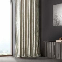 Best Pirce 🔥 Exclusive Fabrics Ex. Fabrics Signature Cashmere Textured Silk Curtain (1 Panel) 🤩 -Exclusive Fabrics SHOP Ex. Fabrics Signature Cashmere Textured Silk Curtain 281 Panel29 3