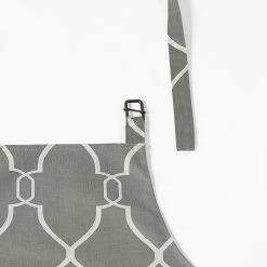 Best deal 🎉 Exclusive Fabrics Aiden Printed Cotton Apron - 27 X 34 💯 -Exclusive Fabrics SHOP Exclusive Fabrics Aiden Printed Cotton Apron 5