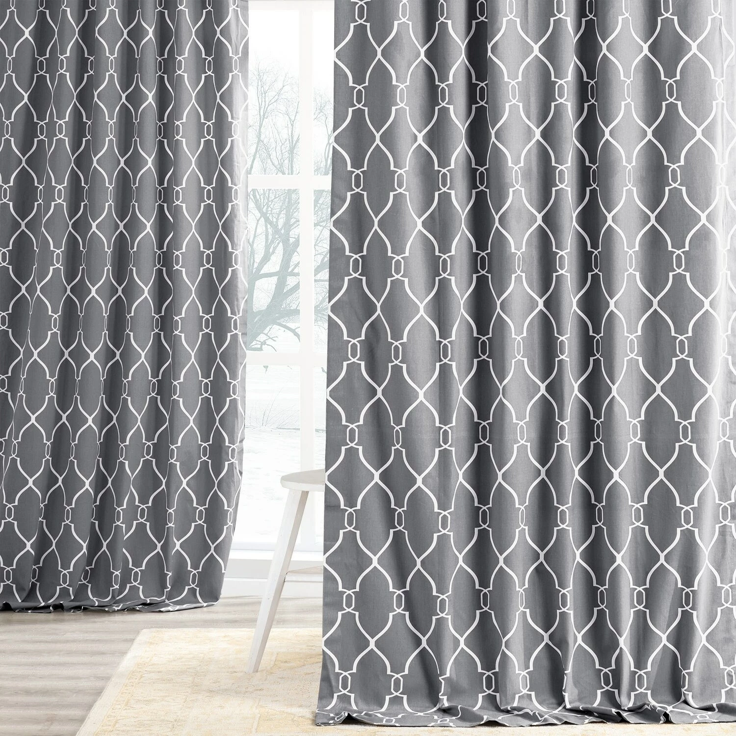 Best reviews of ✨ Exclusive Fabrics Aiden Printed Cotton Curtain (1 Panel) Aiden Grey ⌛ 3 Best reviews of ✨ Exclusive Fabrics Aiden Printed Cotton Curtain (1 Panel) Aiden Grey ⌛