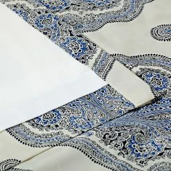 Flash Sale ✔️ Exclusive Fabrics Arabesque Printed Cotton Twill Curtain (1 Panel) Arabesque Blue 💯 -Exclusive Fabrics SHOP Exclusive Fabrics Arabesque Printed Cotton Twill Curtain 3e8d63f6 984b 4926 bd86 2670f5672d21