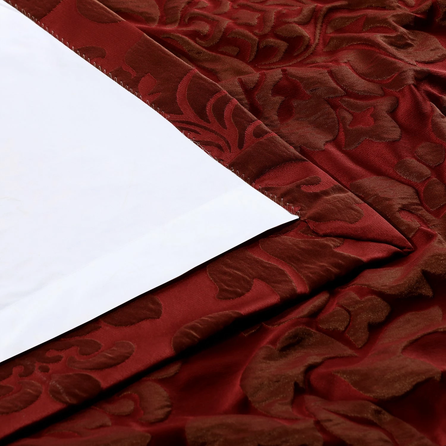 Promo ๐ฅฐ Exclusive Fabrics Astoria Red/Bronze Faux Silk Jacquard Curtain (1 Panel) ๐ 7 Promo ๐ฅฐ Exclusive Fabrics Astoria Red/Bronze Faux Silk Jacquard Curtain (1 Panel) ๐ - Image 5