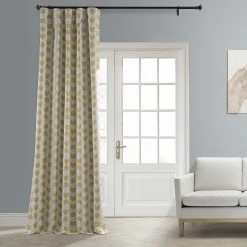 Flash Sale 😍 Exclusive Fabrics Badge Blackout Room Darkening Curtain Panel Pair (2 Panels) Badges Gold 👍 13 Flash Sale 😍 Exclusive Fabrics Badge Blackout Room Darkening Curtain Panel Pair (2 Panels) Badges Gold 👍 -Exclusive Fabrics SHOP Exclusive Fabrics Badge Blackout Room Darkening Curtain Panel Pair 2