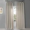Buy 🎉 Exclusive Fabrics Belgian Heavy Faux Linen Curtain (1 Panel) Dark Metal 🛒 -Exclusive Fabrics SHOP Exclusive Fabrics Belgian Heavy Faux Linen Curtain 281 Panel29