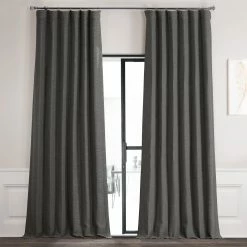 Cheap 🥰 Exclusive Fabrics Bellino Blackout Room Darkening Curtain (1 Panel) Pine Forest Green 🎉 -Exclusive Fabrics SHOP Exclusive Fabrics Bellino Blackout Curtain