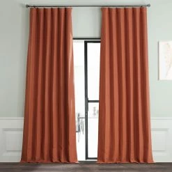 Cheap 🥰 Exclusive Fabrics Bellino Blackout Room Darkening Curtain (1 Panel) Pine Forest Green 🎉 -Exclusive Fabrics SHOP Exclusive Fabrics Bellino Blackout Curtain 4