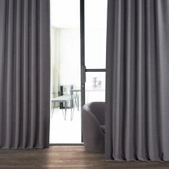 Cheap 🥰 Exclusive Fabrics Bellino Blackout Room Darkening Curtain (1 Panel) Pine Forest Green 🎉 -Exclusive Fabrics SHOP Exclusive Fabrics Bellino Blackout Room Darkening Curtain 281 Panel29 4