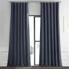 Best Pirce 😍 Exclusive Fabrics Bellino Blue Blackout Curtain Panel (1 Panel) ❤️