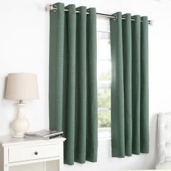Best Sale ⭐ Exclusive Fabrics Bellino Grommet Top 63-Inch Blackout Curtain Panel (1 Panel) - 50 X 63 Persimmon 😍 -Exclusive Fabrics SHOP Exclusive Fabrics Bellino Grommet Top 63 Inch Blackout Curtain Panel 5