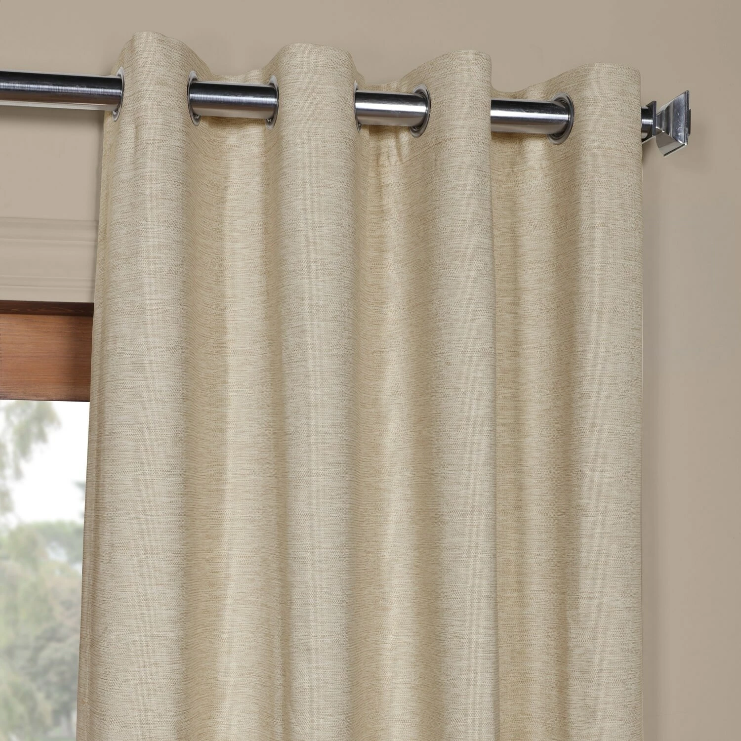 Brand new ❤️ Exclusive Fabrics Bellino Grommet Top 84-Inch Blackout Curtain Panel (1 Panel) - 50 X 84 Oat Cream 🤩 9 Brand new ❤️ Exclusive Fabrics Bellino Grommet Top 84-Inch Blackout Curtain Panel (1 Panel) - 50 X 84 Oat Cream 🤩 - Image 7