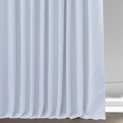 New 🔥 Exclusive Fabrics Blackout Extrawide Faux Dupioni Curtain (1 Panel) Storm Grey 🔔 -Exclusive Fabrics SHOP Exclusive Fabrics Blackout Extra Wide Vintage Textured Faux Dupioni Curtain 281 Panel29 4