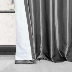 Budget 😀 Exclusive Fabrics Blackout Faux Silk Taffeta 120-inch Curtain (1 Panel) Gold Nugget 😀 -Exclusive Fabrics SHOP Exclusive Fabrics Blackout Faux Silk Taffeta 120 inch Curtain 281 Panel29 5