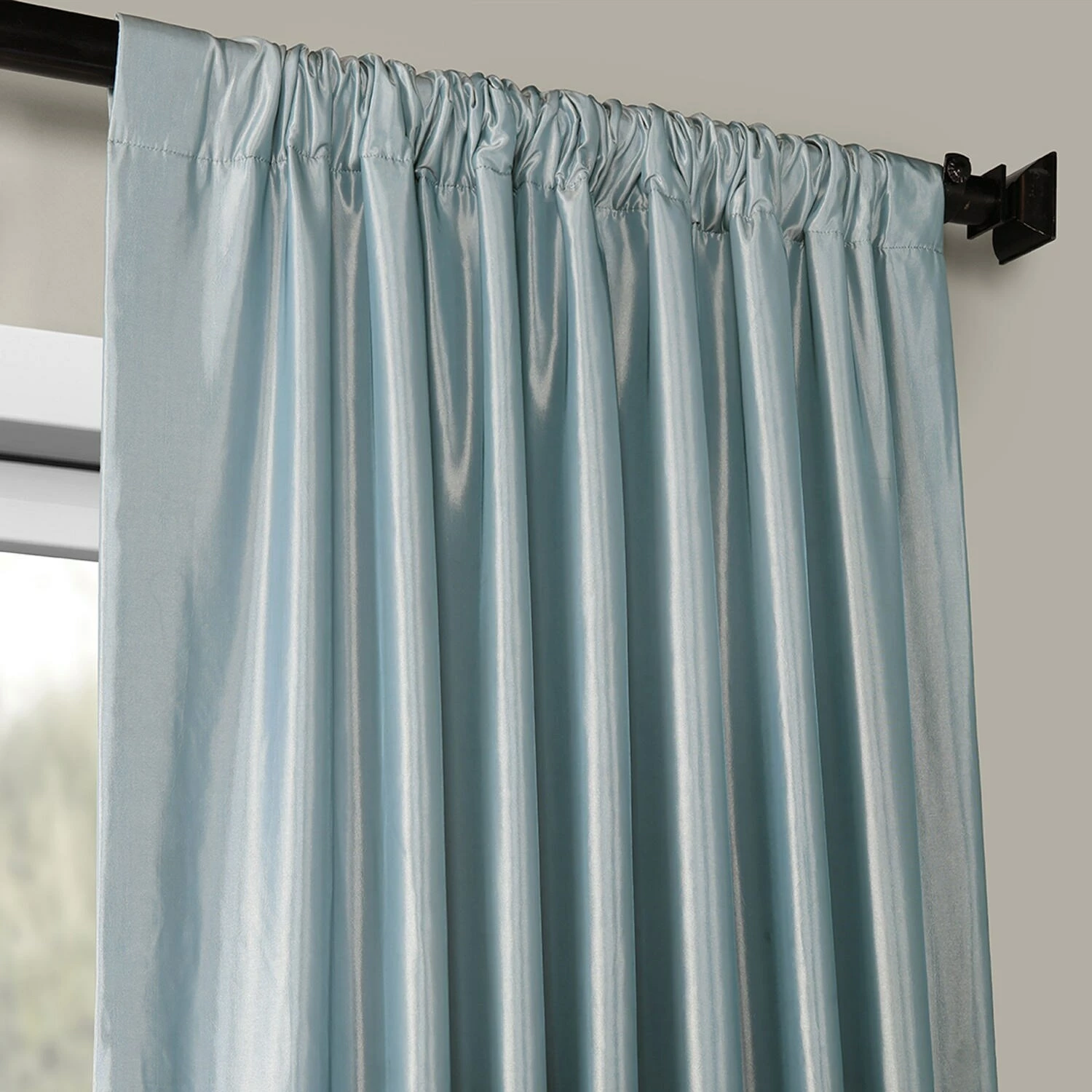 Buy 🌟 Exclusive Fabrics Ex. Fabrics Blackout Faux Silk Taffeta Curtain (1 Panel) Golden Spice 👏 17 Buy 🌟 Exclusive Fabrics Ex. Fabrics Blackout Faux Silk Taffeta Curtain (1 Panel) Golden Spice 👏 - Image 15