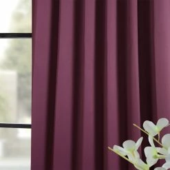 Best Pirce 🤩 Exclusive Fabrics Aubergine Blackout Curtain Panel Pair (2 Panels) 🤩 -Exclusive Fabrics SHOP Exclusive Fabrics Blackout Thermal Aubergine Curtain Panel Pair eb0df367 d6e8 4c13 880d 0f047da8d668