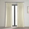 Wholesale 😀 Exclusive Fabrics Solid Faux Dupioni Pleated Blackout Curtain Panel Storm Grey ✔️ -Exclusive Fabrics SHOP Exclusive Fabrics Blackout solid Faux Dupioni Pleated Curtain Panel 281 Panel29