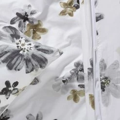 Discount 🎁 Exclusive Fabrics Blossom Neutral Cotton Percale Printed Reversible Duvet Cover Set 🔔 13 Discount 🎁 Exclusive Fabrics Blossom Neutral Cotton Percale Printed Reversible Duvet Cover Set 🔔 -Exclusive Fabrics SHOP Exclusive Fabrics Blossom Neutral Cotton Percale Printed Reversible Duvet Cover Set 4