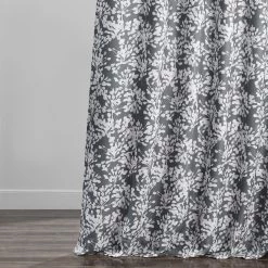Discount 🌟 Exclusive Fabrics Botanic Grey Printed Linen Textured Blackout Curtain (1 Panel) ⭐ -Exclusive Fabrics SHOP Exclusive Fabrics Botanic Grey Printed Linen Textured Blackout Curtain 6a4dbf32 d209 4253 bd55 287a2df971e7