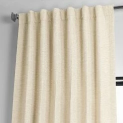 Top 10 🥰 Exclusive Fabrics Candlelight Bellino Room Darkening Curtain (1 Panel) Ivory ✔️ -Exclusive Fabrics SHOP Exclusive Fabrics Candlelight Bellino Blackout Curtain Panel 3