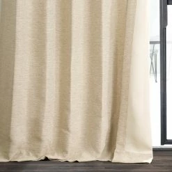 Top 10 🥰 Exclusive Fabrics Candlelight Bellino Room Darkening Curtain (1 Panel) Ivory ✔️ -Exclusive Fabrics SHOP Exclusive Fabrics Candlelight Bellino Blackout Curtain Panel 6