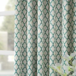 Brand new ๐ Exclusive Fabrics Casablanca Aqua/ Beige Room Darkening Curtain Panel Pair (2 Panels) โญ 20 Brand new ๐ Exclusive Fabrics Casablanca Aqua/ Beige Room Darkening Curtain Panel Pair (2 Panels) โญ -Exclusive Fabrics SHOP Exclusive Fabrics Casablanca Aqua Beige Pole Pocket Blackout Curtain Panel Pair 9d1312b0 6e51 42be 8f1c eaafae6d52b4