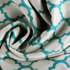 Brand new ๐ Exclusive Fabrics Casablanca Aqua/ Beige Room Darkening Curtain Panel Pair (2 Panels) โญ 18 Brand new ๐ Exclusive Fabrics Casablanca Aqua/ Beige Room Darkening Curtain Panel Pair (2 Panels) โญ -Exclusive Fabrics SHOP Exclusive Fabrics Casablanca Aqua Beige Pole Pocket Blackout Curtain Panel Pair a83aa9f4 6505 4563 ac75 9332e6ebc4bd