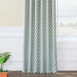 Brand new ๐ Exclusive Fabrics Casablanca Aqua/ Beige Room Darkening Curtain Panel Pair (2 Panels) โญ 16 Brand new ๐ Exclusive Fabrics Casablanca Aqua/ Beige Room Darkening Curtain Panel Pair (2 Panels) โญ -Exclusive Fabrics SHOP Exclusive Fabrics Casablanca Aqua Beige Pole Pocket Blackout Curtain Panel Pair f43022c3 2956 4eda 8abd 65abf8270326