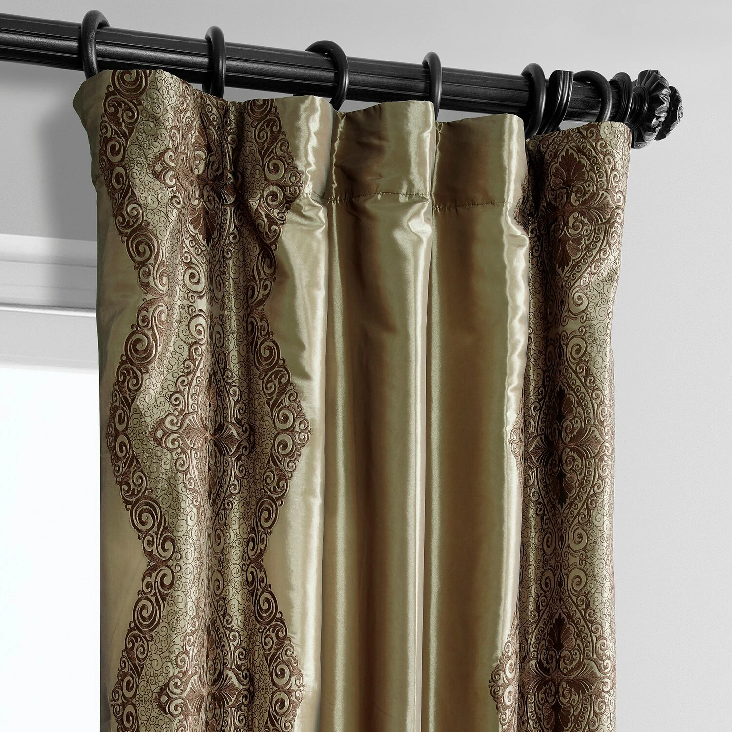 Flash Sale ๐ Exclusive Fabrics Chai Embroidered Faux Silk Curtain (1 Panel) Chai Gold ๐คฉ 15 Flash Sale ๐ Exclusive Fabrics Chai Embroidered Faux Silk Curtain (1 Panel) Chai Gold ๐คฉ - Image 13