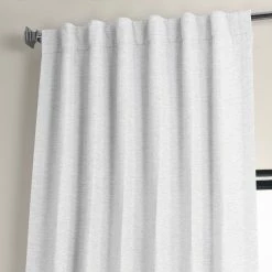Flash Sale 🎉 Exclusive Fabrics Chalk Off White Bellino Blackout Curtain (1 Panel) 😀 15 Flash Sale 🎉 Exclusive Fabrics Chalk Off White Bellino Blackout Curtain (1 Panel) 😀 -Exclusive Fabrics SHOP Exclusive Fabrics Chalk Off White Bellino Blackout Curtain 4