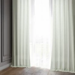 Best Sale 🎁 Exclusive Fabrics Classic Faux Linen Curtain (1 Panel) Light Tan 🎉 -Exclusive Fabrics SHOP Exclusive Fabrics Classic Faux Linen Curtain 281 Panel29 2