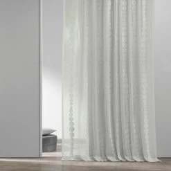 Hot Sale 💯 Exclusive Fabrics Cleopatra Embroidered Sheer Curtain (1 Panel) Cleopatra Gold ✔️ -Exclusive Fabrics SHOP Exclusive Fabrics Cleopatra Embroidered Sheer Curtain 281 Panel29 5