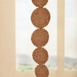 Hot Sale 💯 Exclusive Fabrics Cleopatra Embroidered Sheer Curtain (1 Panel) Cleopatra Gold ✔️ -Exclusive Fabrics SHOP Exclusive Fabrics Cleopatra Embroidered Sheer Curtain Panel 4