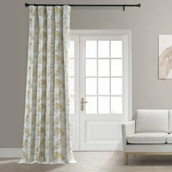 Top 10 🤩 Exclusive Fabrics Conte Blackout Room Darkening Curtain Panel Pair (2 Panels) Conte Raw Sienna 😀 -Exclusive Fabrics SHOP Exclusive Fabrics Conte Blackout Room Darkening Curtain Panel Pair 2