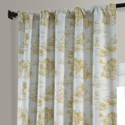 Top 10 🤩 Exclusive Fabrics Conte Blackout Room Darkening Curtain Panel Pair (2 Panels) Conte Raw Sienna 😀 -Exclusive Fabrics SHOP Exclusive Fabrics Conte Blackout Room Darkening Curtain Panel Pair 5
