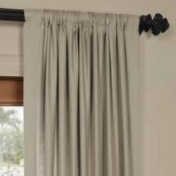 Top 10 🤩 Exclusive Fabrics Cotton Linen Blend Single Curtain (1 Panel) Seal Grey 💯 -Exclusive Fabrics SHOP Exclusive Fabrics Cotton Linen Blend Single Curtain 281 Panel29 10