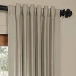 Top 10 🤩 Exclusive Fabrics Cotton Linen Blend Single Curtain (1 Panel) Seal Grey 💯 -Exclusive Fabrics SHOP Exclusive Fabrics Cotton Linen Blend Single Curtain 281 Panel29 11