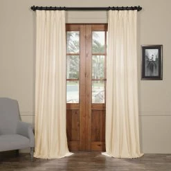 Top 10 🤩 Exclusive Fabrics Cotton Linen Blend Single Curtain (1 Panel) Seal Grey 💯 -Exclusive Fabrics SHOP Exclusive Fabrics Cotton Linen Blend Single Curtain 281 Panel29 3