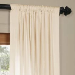 Top 10 🤩 Exclusive Fabrics Cotton Linen Blend Single Curtain (1 Panel) Seal Grey 💯 -Exclusive Fabrics SHOP Exclusive Fabrics Cotton Linen Blend Single Curtain 281 Panel29 5