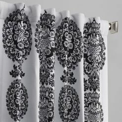 Wholesale 🤩 Exclusive Fabrics Cyprus Printed Linen Textured Room Darkening Curtain (1 Panel) Black ✨ -Exclusive Fabrics SHOP Exclusive Fabrics Cyprus Printed Linen Textured Blackout Curtain 992bbc43 6f42 4d30 9f3d ff41212c14e8