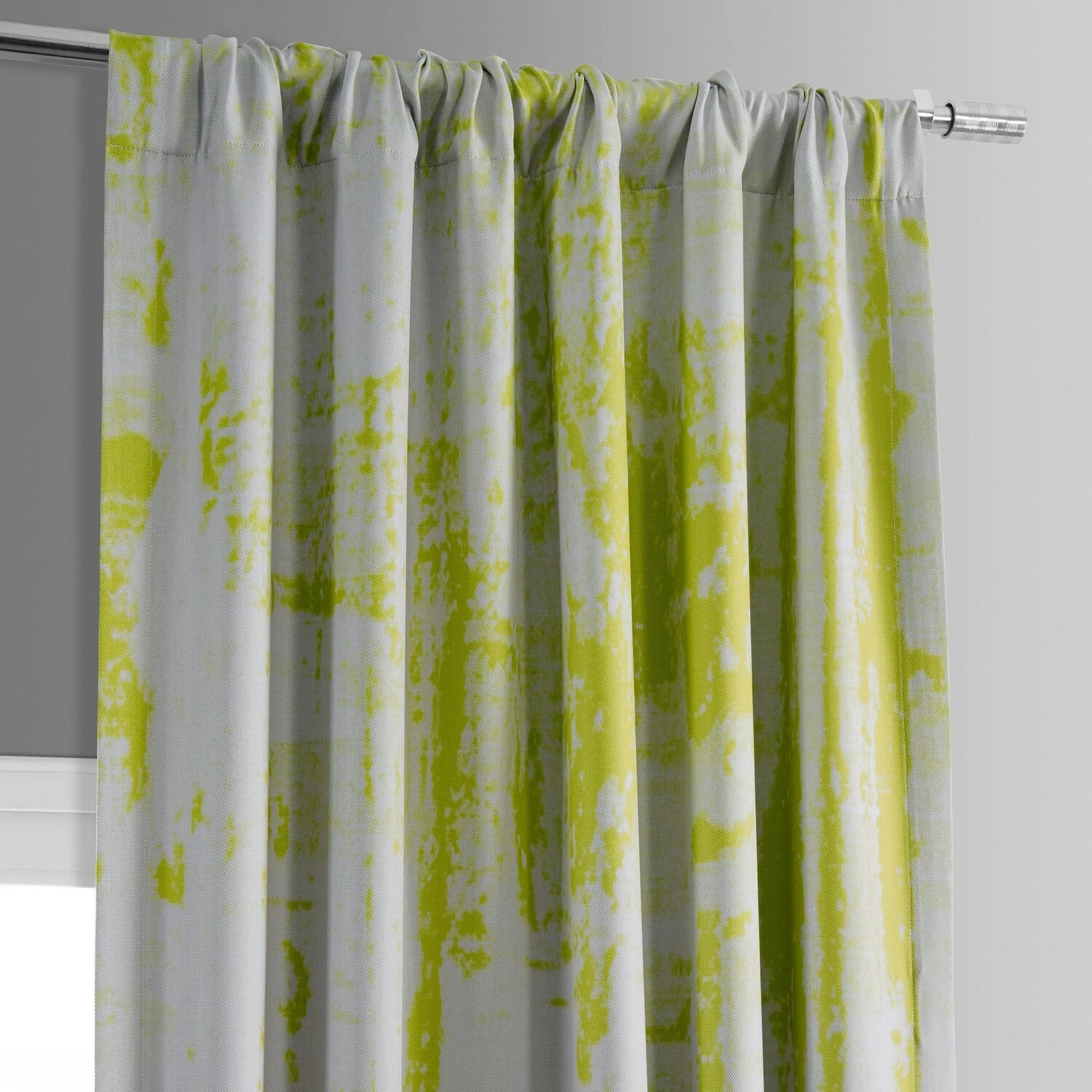 Promo 🛒 Exclusive Fabrics Dapple Printed Linen Textured Blackout Curtain (1 Panel) Dapple Green 🥰 7 Promo 🛒 Exclusive Fabrics Dapple Printed Linen Textured Blackout Curtain (1 Panel) Dapple Green 🥰 - Image 5