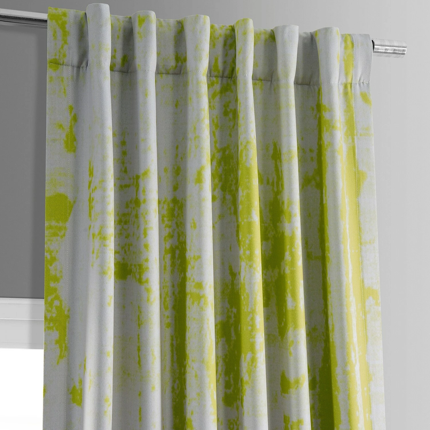 Promo 🛒 Exclusive Fabrics Dapple Printed Linen Textured Blackout Curtain (1 Panel) Dapple Green 🥰 8 Promo 🛒 Exclusive Fabrics Dapple Printed Linen Textured Blackout Curtain (1 Panel) Dapple Green 🥰 - Image 6