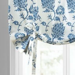 Best reviews of ⭐ Exclusive Fabrics Duchess Printed Cotton Tie-Up Window Shade - 46 X 63 👍 -Exclusive Fabrics SHOP Exclusive Fabrics Duchess Printed Cotton Tie Up Window Shade 3