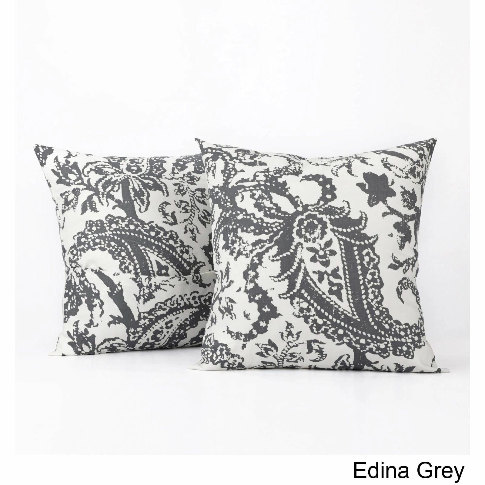 Best Sale 😉 Exclusive Fabrics Edina Printed Cotton Cushion Cover (Set Of 2) Blue 🌟 4 Best Sale 😉 Exclusive Fabrics Edina Printed Cotton Cushion Cover (Set Of 2) Blue 🌟 - Image 2