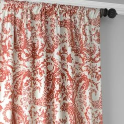 Coupon 😉 Exclusive Fabrics Edina Washed Printed Cotton Curtain Panel Edina Washed Grey 🎁 -Exclusive Fabrics SHOP Exclusive Fabrics Edina Washed Printed Cotton Single Curtain Panel 11