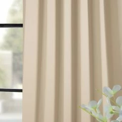 Buy 🔔 Exclusive Fabrics Eggnog Blackout Curtain Panel Pair (2 Panels) ✔️ -Exclusive Fabrics SHOP Exclusive Fabrics Eggnog Blackout Curtain Panel Pair 5fefc0c6 c68a 4ff9 8a2d 4d61b5a27f7a