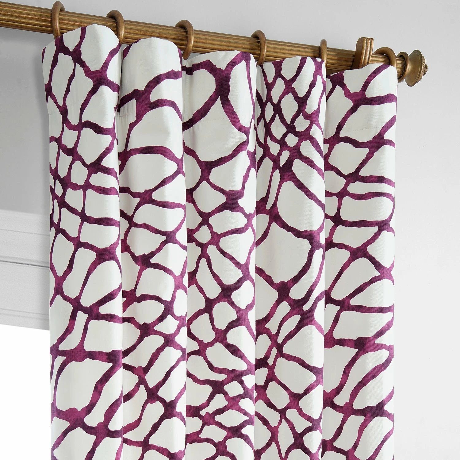 Promo ๐งจ Exclusive Fabrics Ellis Printed Cotton Twill Curtain (1 Panel) Ellis Black โญ 16 Promo ๐งจ Exclusive Fabrics Ellis Printed Cotton Twill Curtain (1 Panel) Ellis Black โญ - Image 14