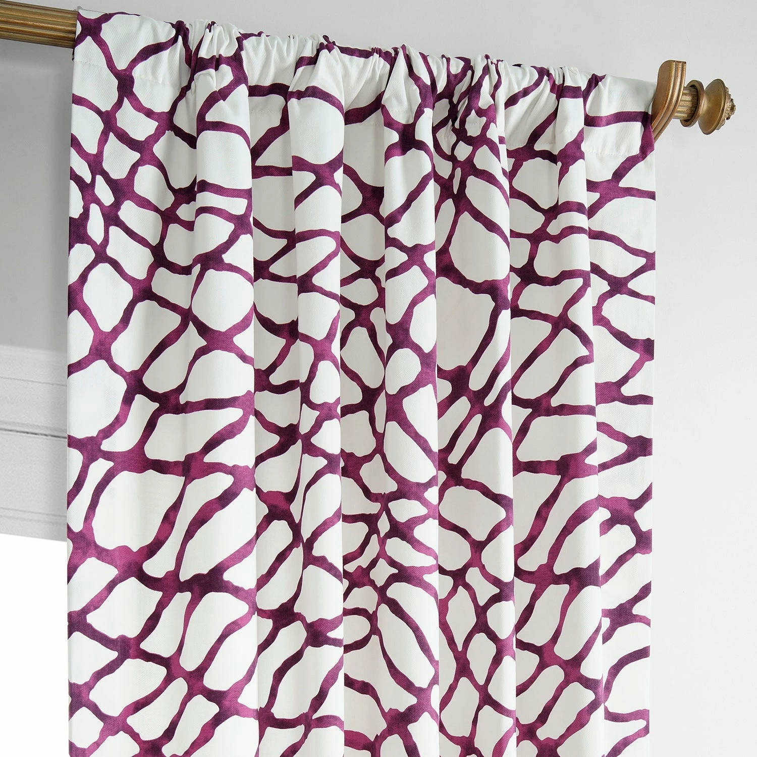 Promo ๐งจ Exclusive Fabrics Ellis Printed Cotton Twill Curtain (1 Panel) Ellis Black โญ 17 Promo ๐งจ Exclusive Fabrics Ellis Printed Cotton Twill Curtain (1 Panel) Ellis Black โญ - Image 15