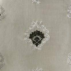 Deals 🤩 Exclusive Fabrics Embroidered Faux Silk Taffeta Curtain (1 Panel) Elias Platinum 👍 -Exclusive Fabrics SHOP Exclusive Fabrics Embroidered Faux Silk Taffeta Curtain Panel 48734a08 a43b 4013 a21d 202742234b38