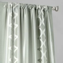 Discount โจ Exclusive Fabrics Embroidered Faux Silk Taffeta Curtain (1 Panel) Espalier Off White ๐ 29 Discount โจ Exclusive Fabrics Embroidered Faux Silk Taffeta Curtain (1 Panel) Espalier Off White ๐ -Exclusive Fabrics SHOP Exclusive Fabrics Embroidered Faux Silk Taffeta Curtain Panel 8392fd06 b423 4480 b700 97198f95d461