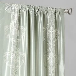 Cheapest 🌟 Exclusive Fabrics Embroidered Faux Silk Taffeta Curtain (1 Panel) Anastasia Gold 😀 -Exclusive Fabrics SHOP Exclusive Fabrics Embroidered Faux Silk Taffeta Curtain Panel a85a086e 9acf 4ffa 9544 8939cd908d2e